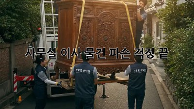 사무실 이사, 물건 파손 걱정 끝!